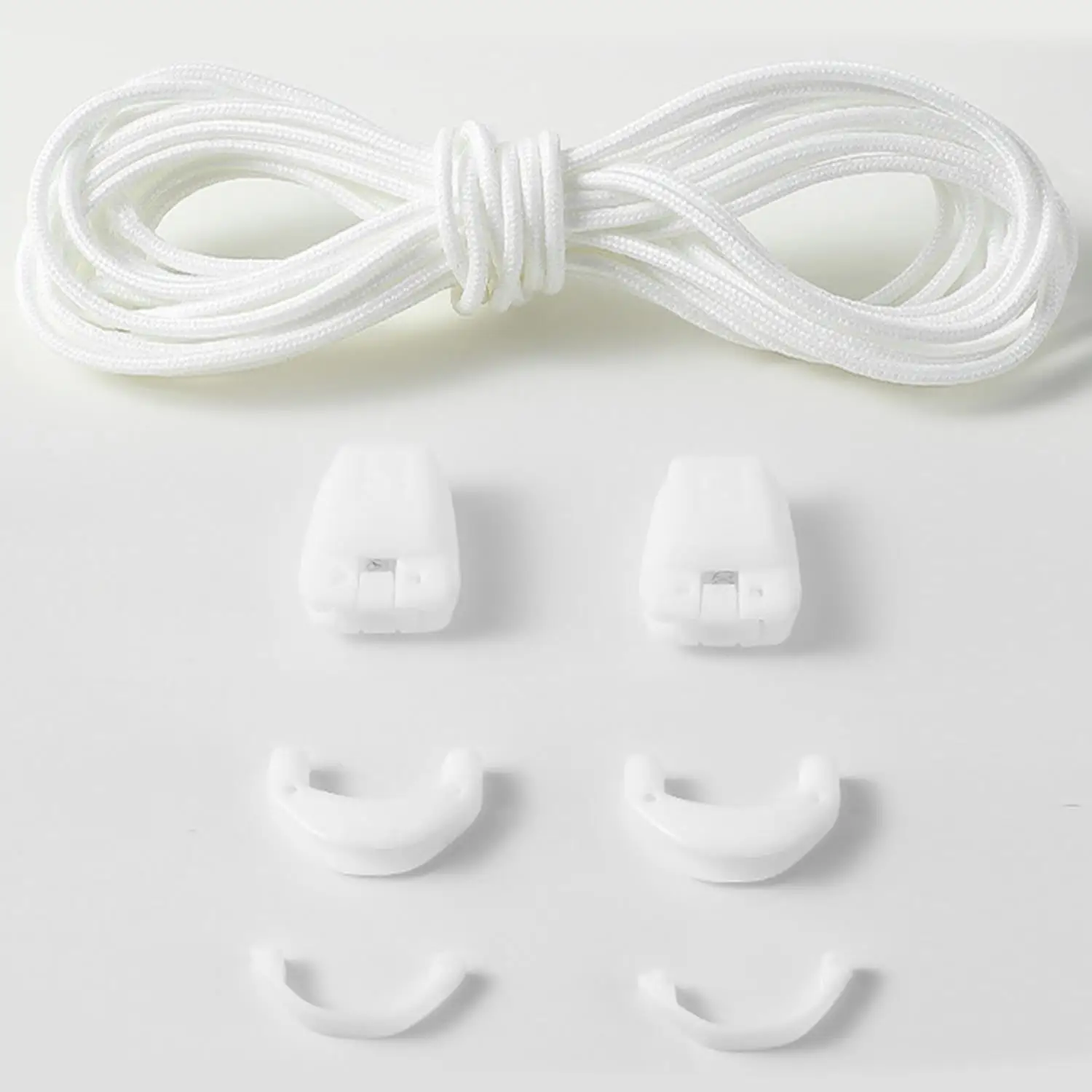 طقم دانتيل سريع جديد بدون ربطة عنق أربطة أحذية تنس مستديرة بدون أربطة أربطة أحذية رياضية عالية الجودة لإكسسوارات الأحذية #5