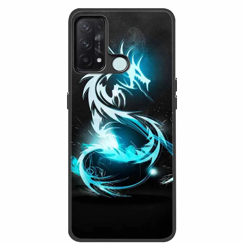 For Oppo Reno 5A 5G Case Lovely TPU Soft Silicone Phone Covers for Oppo Reno5A Reno5 A 5A Protect Shells Bumpers Painted Capas