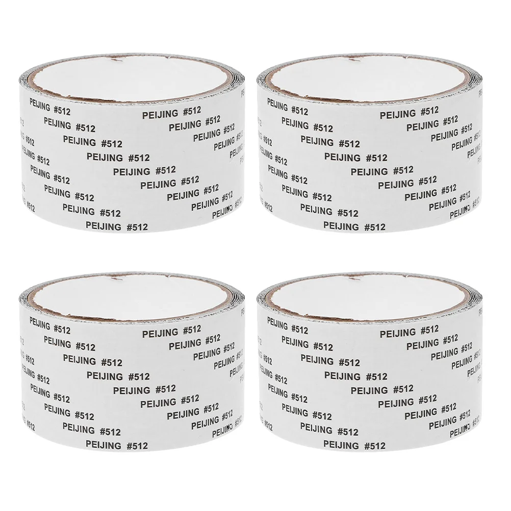 

4 Rolls PVC Screen Repair Tape Strong Adhesive Waterproof Mesh Patch for Window Screen Door Tent Rv Fix Kit