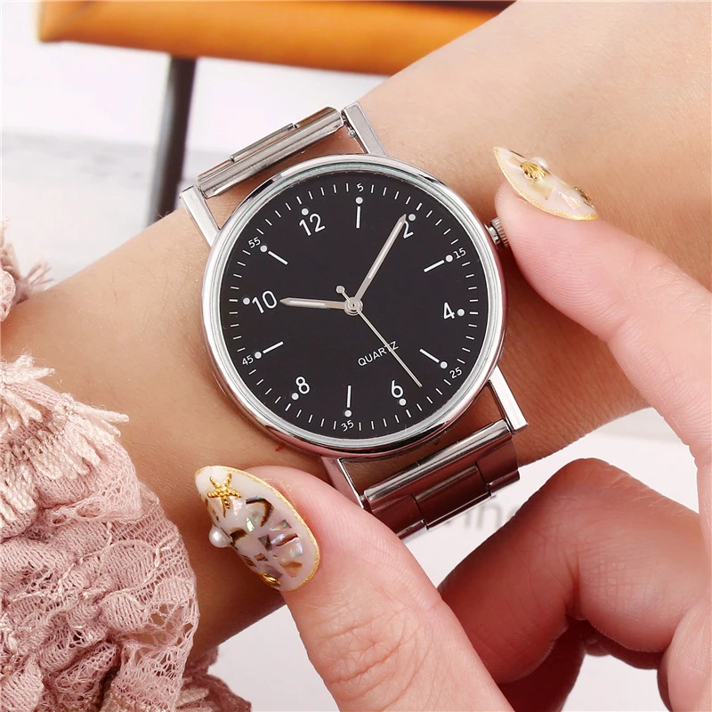 Business Casual Men Numbers Watches Simple Round And Slim Dial Quaretz Wristwatch Daily Classic Style Accessory Good Gifts 2026
