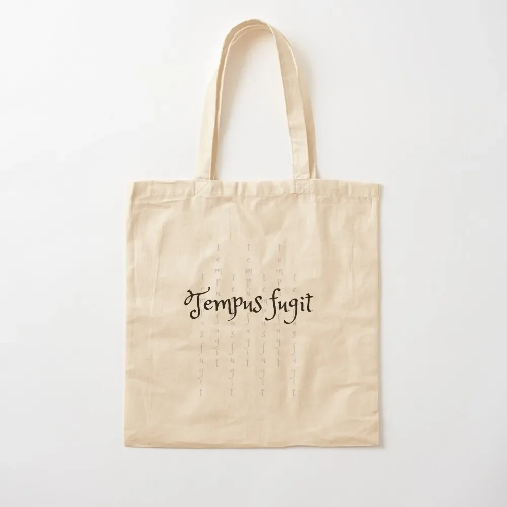 

Tempus fugit Tote Bag Customizable tote bag sac pour femme Tote Bag