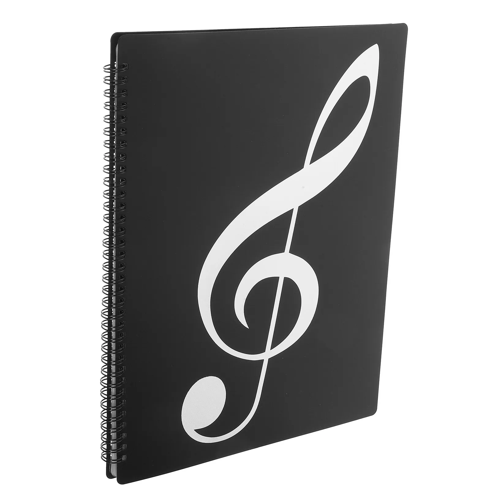 

A4 Size Music Sheet Folder Lightweight Plastic Music Binder Document Holder Large Capacity Storage Organizer for Business Office