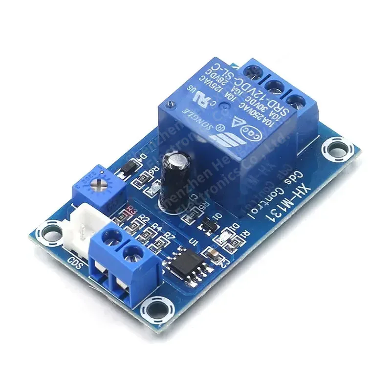 XH-M131 DC 5V / 12V Light Control Switch Photoresistor Relay Module Detection Sensor 10A brightness Automatic Control Module