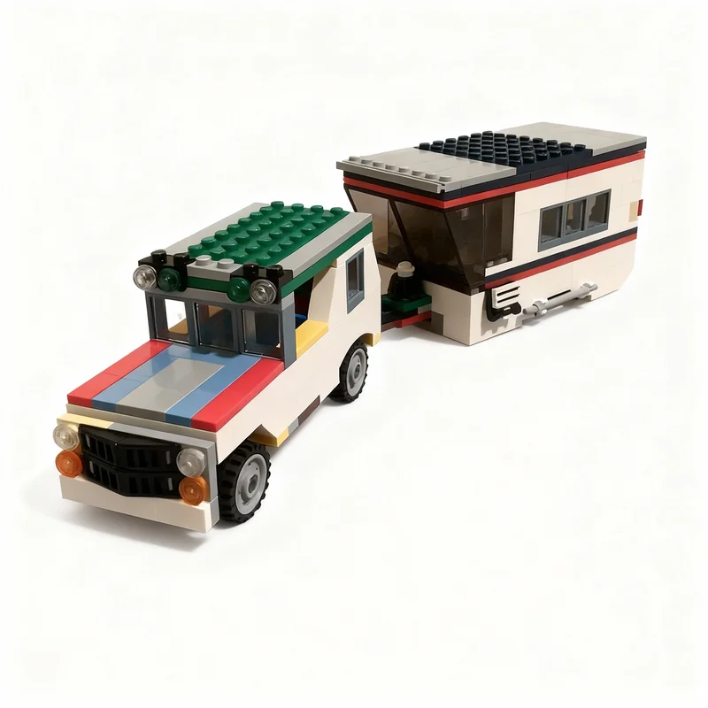 

351pcs MOC Forded Bronco Camper Creator 3 1 Model Building Blocks Construction Toy Christmas Gifts DIY Creative Idea Education