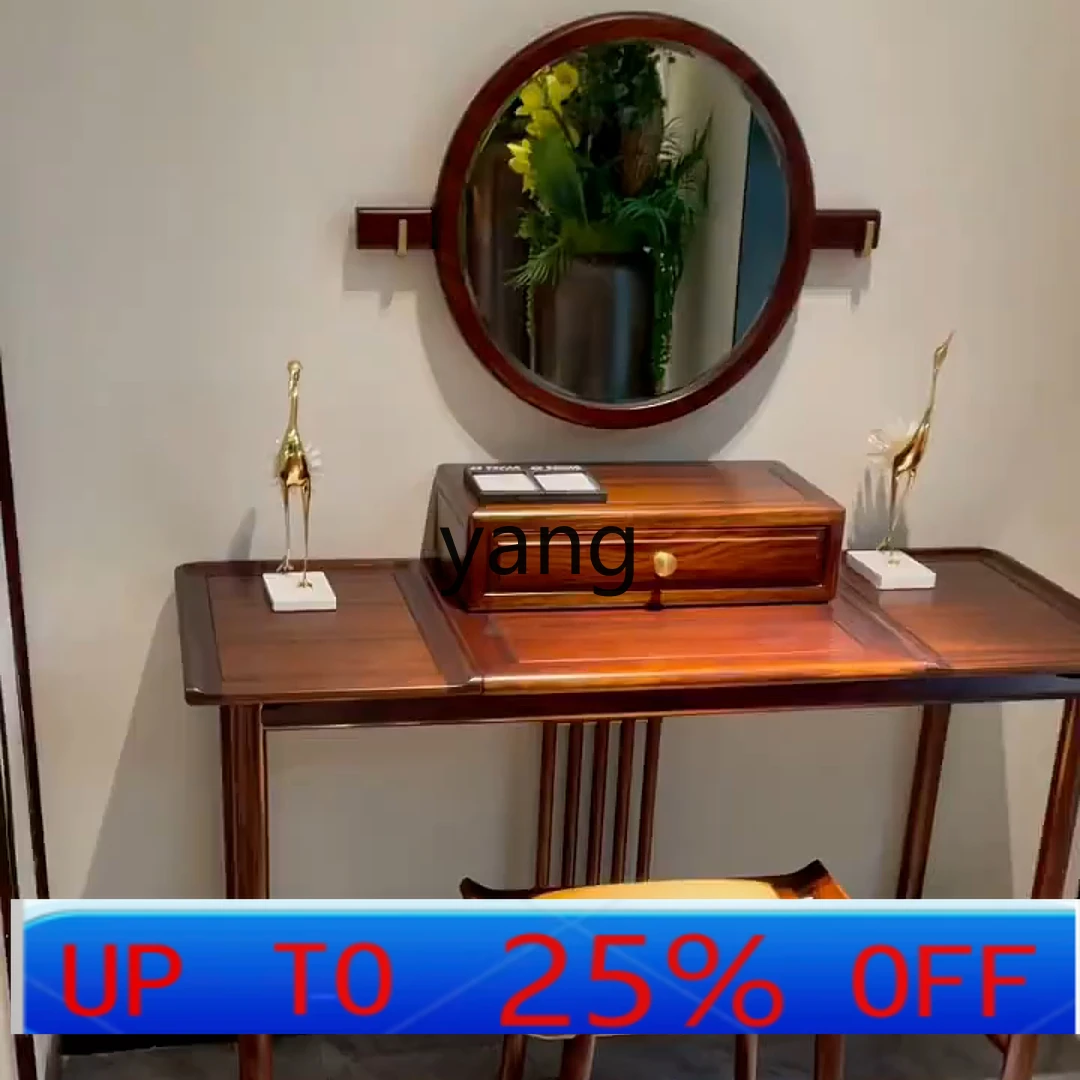 

lmm modern simple solid wood makeup table villa bedroom size apartment storage furniture