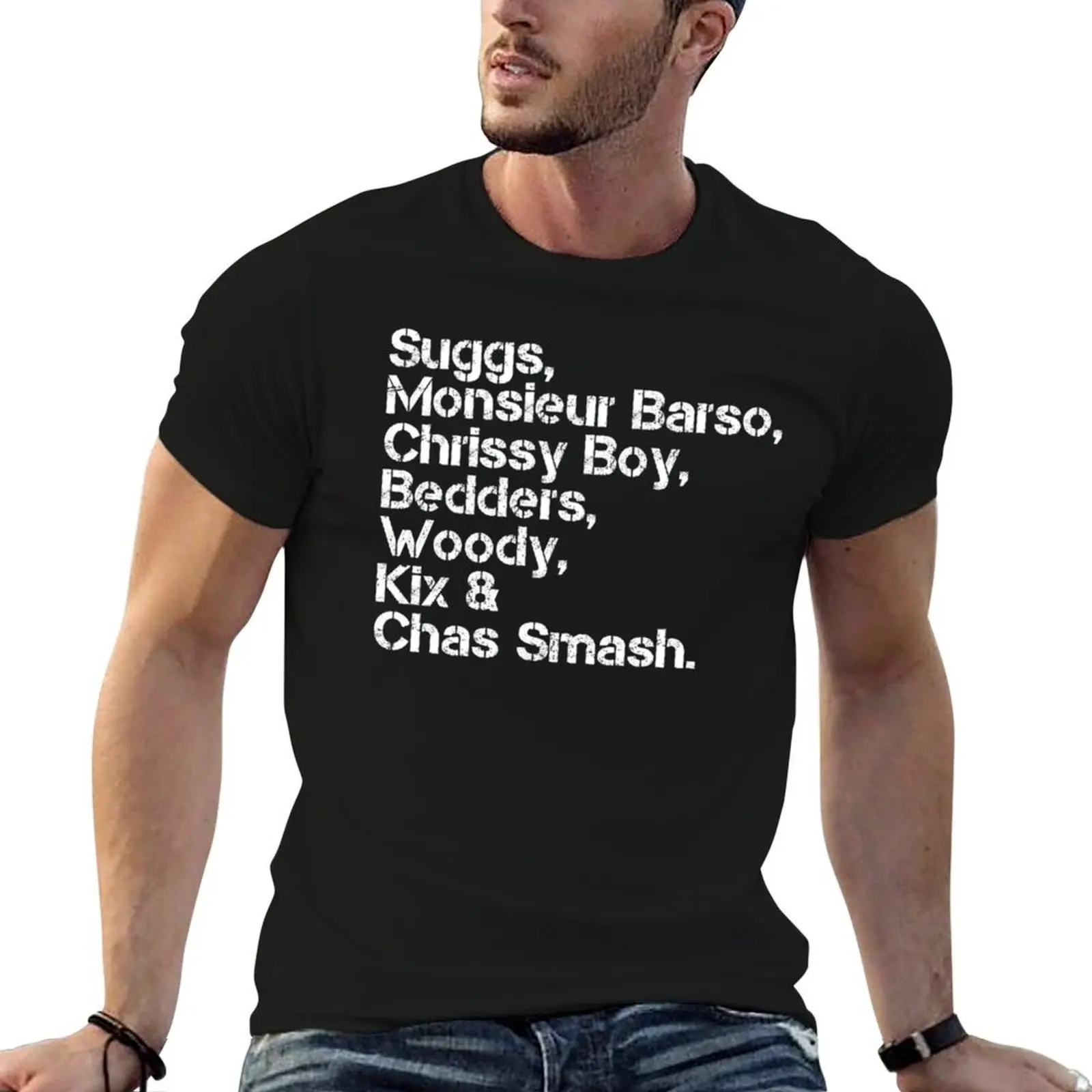 Madness [line-up] T-Shirt funny t shirts dark humor t shirts for man pack white T-Shirt