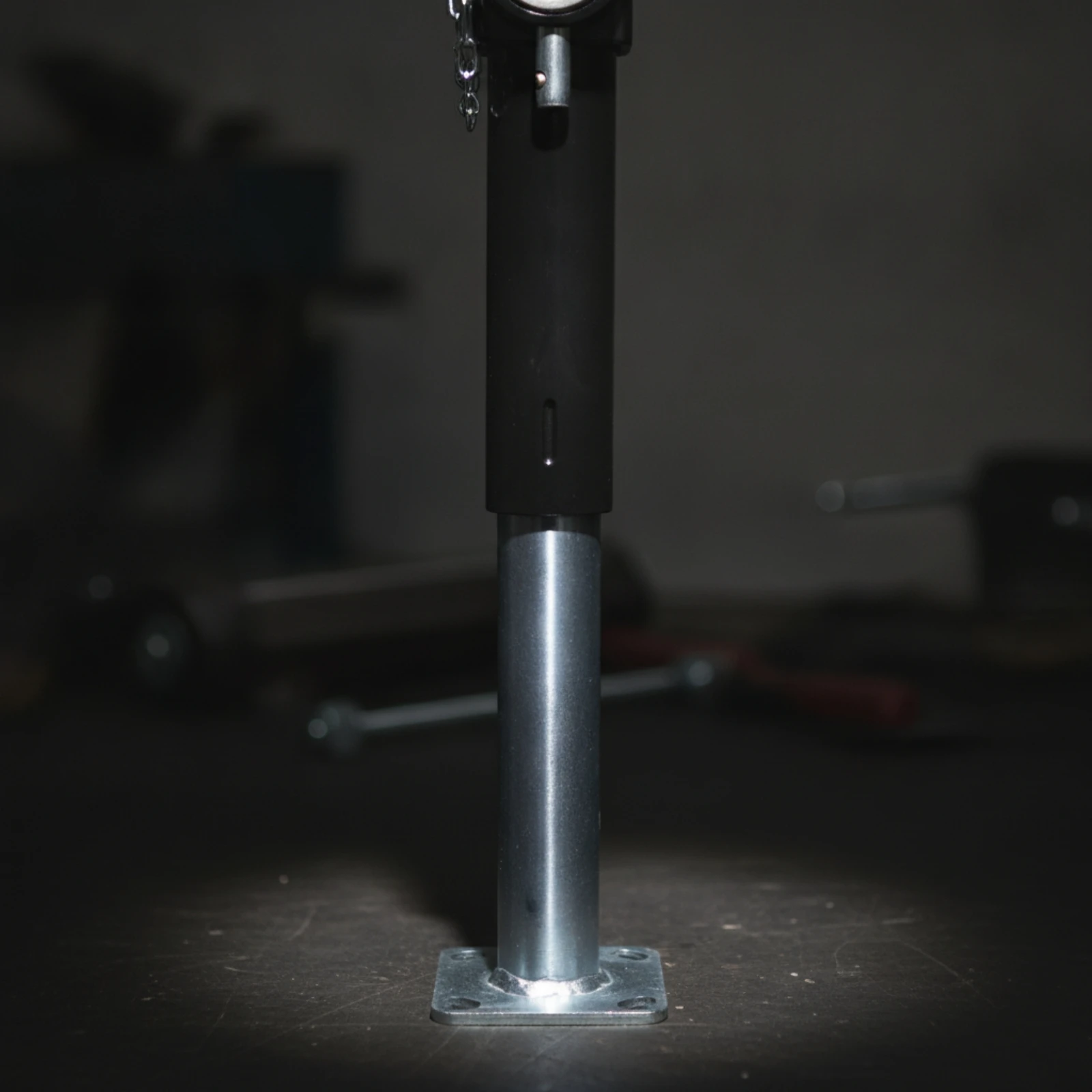 Trailer Jack Manual Trailer Jack with Mounting Bracket Frame Plate Steel Hardware Easy Installation for RV Owners, RVs