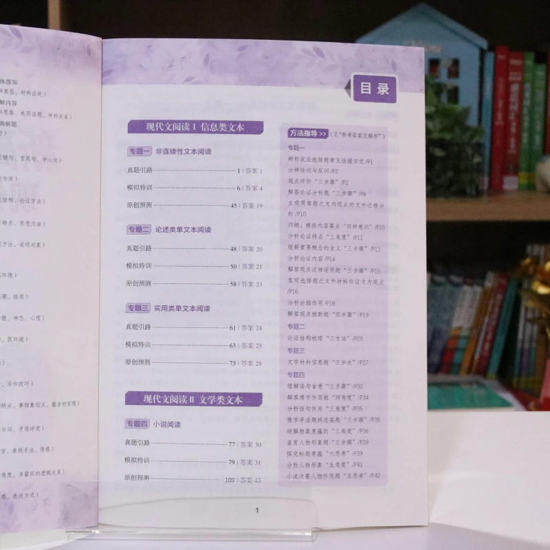 New College Entrance Examination Chinese Modern Literature Reading High School Entrance Examination Tutoring