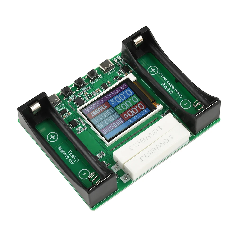 Typ-C LCD-Display Batteriekapazitätstester Lithium-Batterie-Innenwiderstandstester für 18650 Lithium-Batterie-Tester – Detail 6