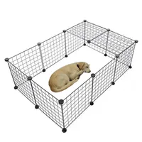 For Cat Puppy Rabbits Portable Suit Outdoor Indoor Portable Pet Playpen Heavy Duty Foldable Dog Exercise Fence With Door