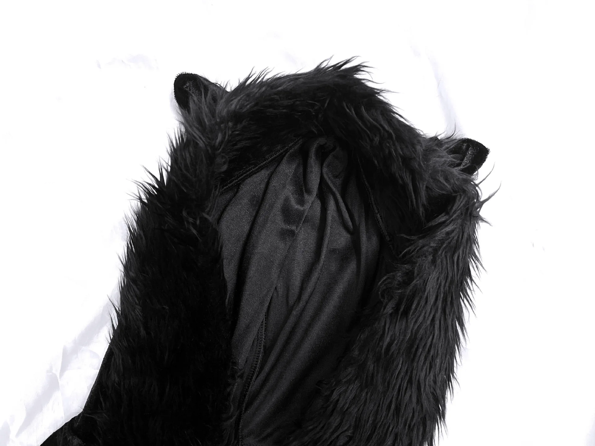 Combinaison Chauve-Souris en Velours à Capuche avec Ailes – photo 5