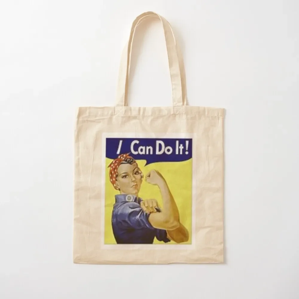 

I CAN DO IT! Tote Bag Reusable bags Fabric bag female bag handbag