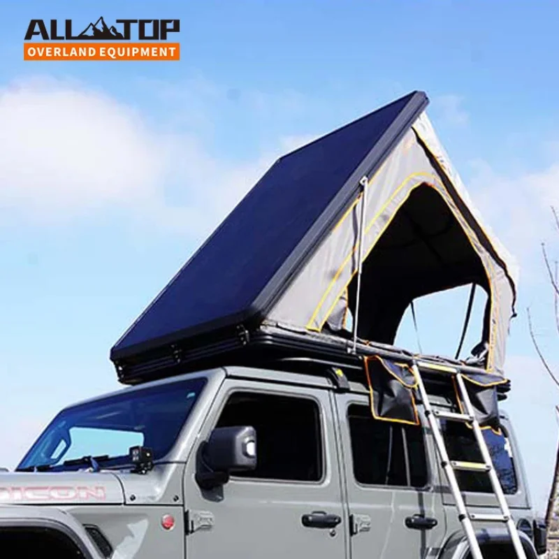 

China Suppliers Automatic SUV Truck Aluminium Roof Top Tent 2-3 Person Hard Shell