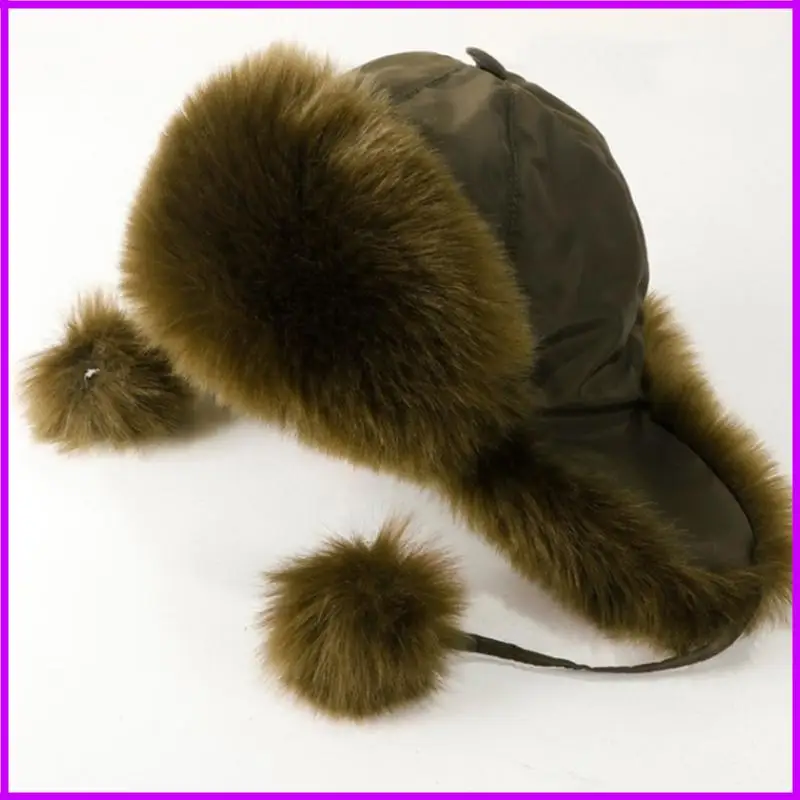 

Женская зимняя теплая шапка для девочек, шапки-ушанки, утолщенная мягкая плюшевая шапка с подкладкой, дышащие женские шапки, на