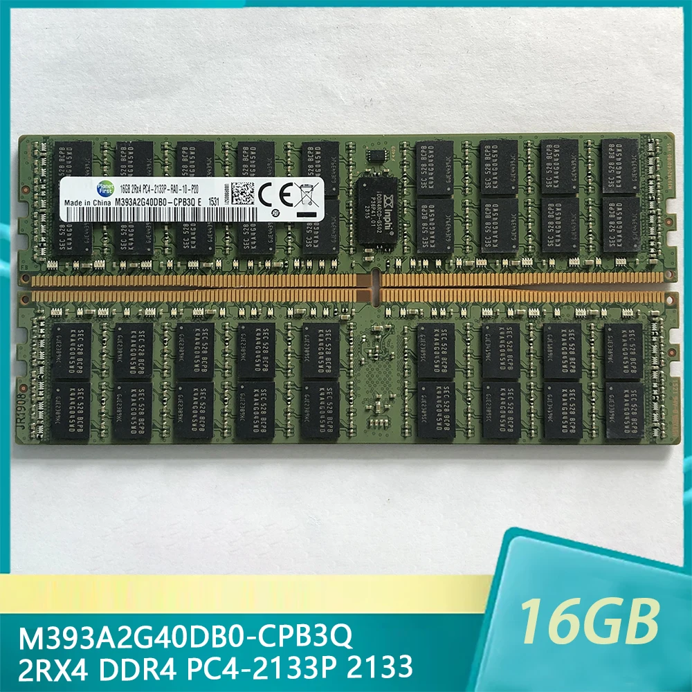 

1 шт. M393A2G40DB0-CPB3Q для Samsung RAM 16 ГБ 16G 2RX4 DDR4 PC4-2133P 2133 серверная память