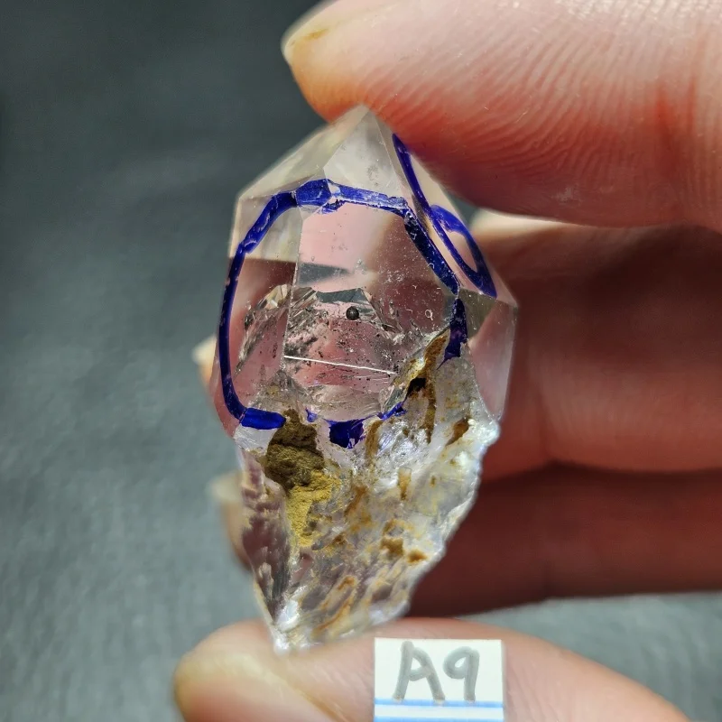 

Rare Natural Herkimer Diamond Energy Crystal Healing Witchcraft Gem Chakra Stone For Home Decoration
