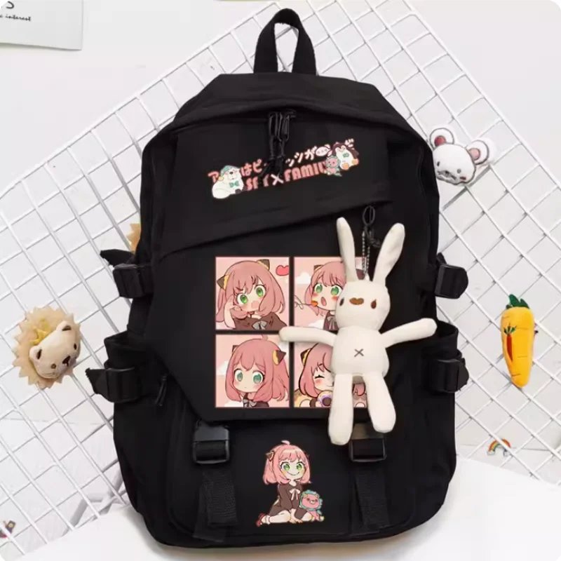 Anime Spy Family Anya Forger Schoolbag Backpack High-capacity Shoulder Bag Cosplay Travel Student Teenager Gift B813