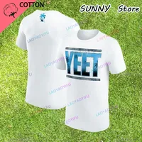 Jey Uso Wwe Authentic Youth Yeet T-Shirt - R 3d Print Trend Fashion Sport Y2k Style Red And White Men Clothing Tops