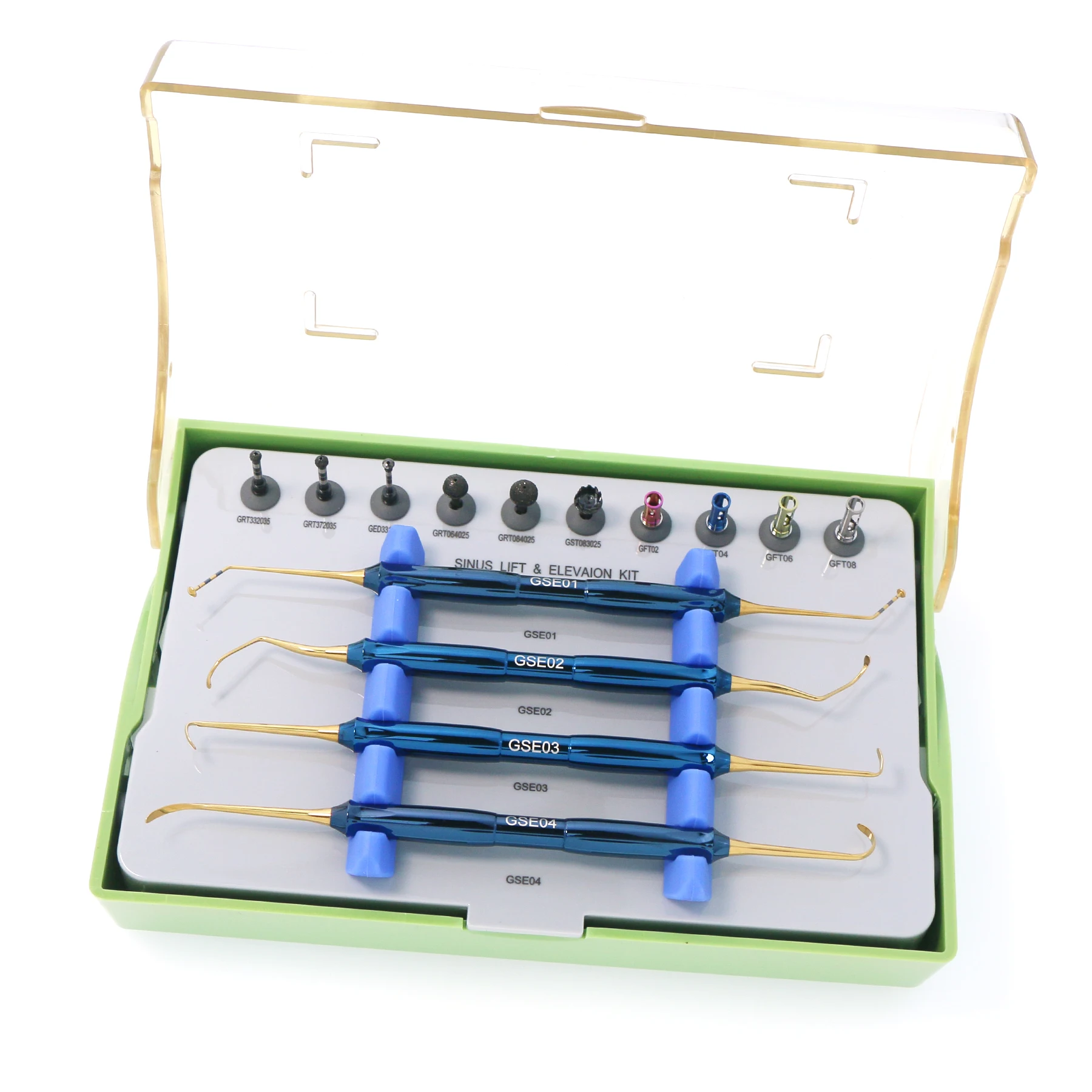 Dental Implant DASK Sinus Lift Kit Advanced Dental Implant Drills Stoppers Elevation Instrument