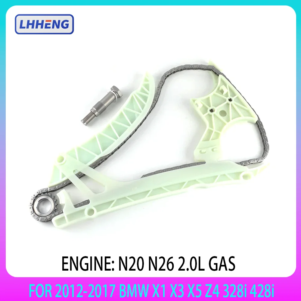 

ENGINE PARTS Timing Chain Kit For 2012-2017 BMW X1 X3 X5 Z4 328i 428i N20 N26 2.0L L4 GAS 2.0 L T OE: 11417602653 11317603944