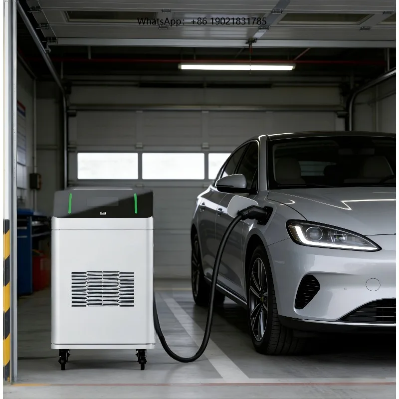 30kW Mobile DC Fast Charger Portable EV Charging Station CCS2 10