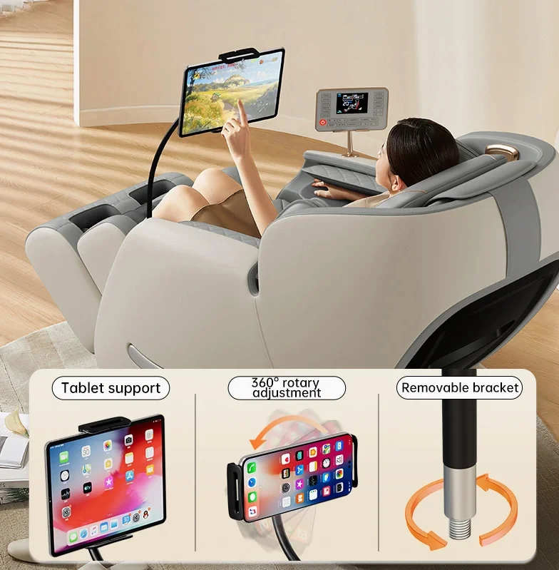 Airo Luxury Full Body 3D 4D SL Track Zero Gravity Shiatsu Massager Chair New Cheap Product for Body Massage