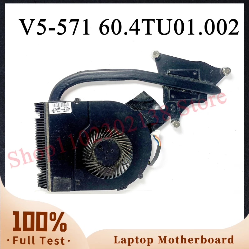 60.4TU01.002 Radiator Fan For Acer Aspire V5-571 V5-571P Heatsink 100% Working Well