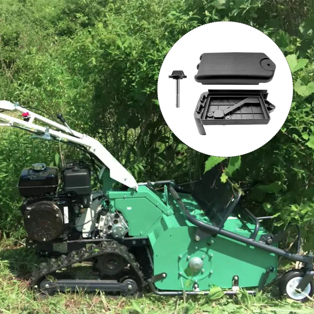 Improve Fuel Efficiency Air Filter Lawn Mower Filter Black Air Cleaner Kit Tool-free Installation Lawn Maintenance