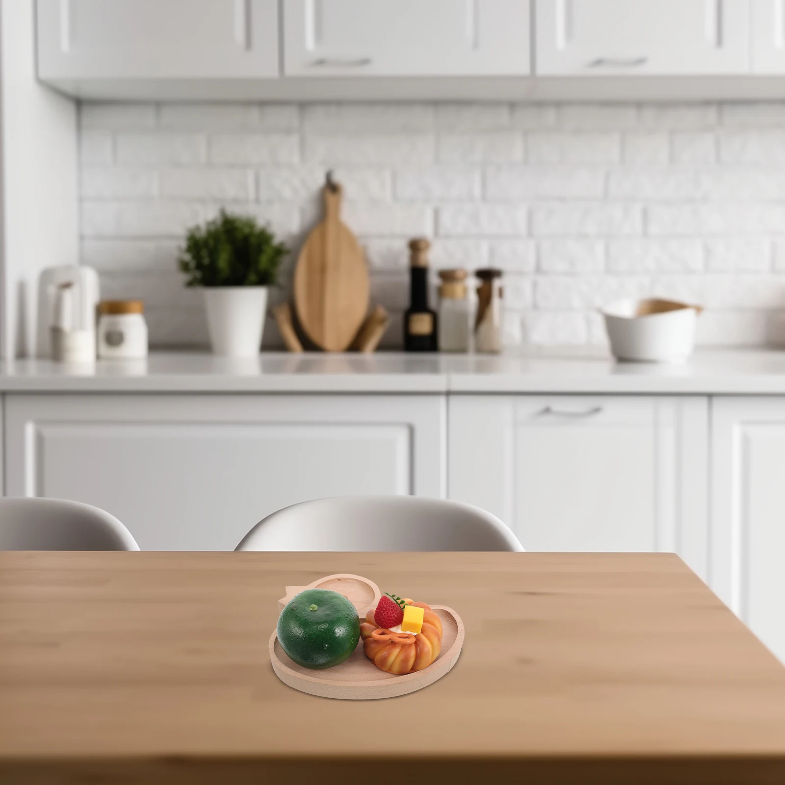

Platter Wood Duck Serving Platter Sectioned Snack Sushi Fruit Dish Home Restaurant Animal Shape Plate Serving
