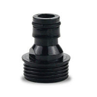 Wide Application Water Sprayer Adaptor Connection Connector Converts Plastic Construction Reliable Connection Black