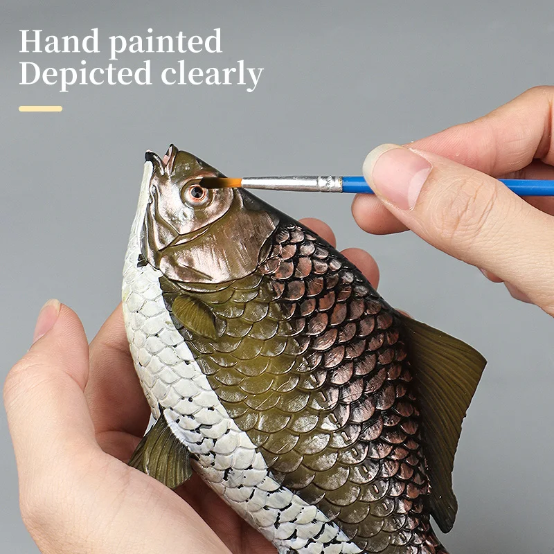 Zestaw figurek zwierząt morskich - Ryby oceaniczne: tuńczyk, ryba żagle, okonik, grufer, łosoś, zabawka edukacyjna z PVC dla dzieci