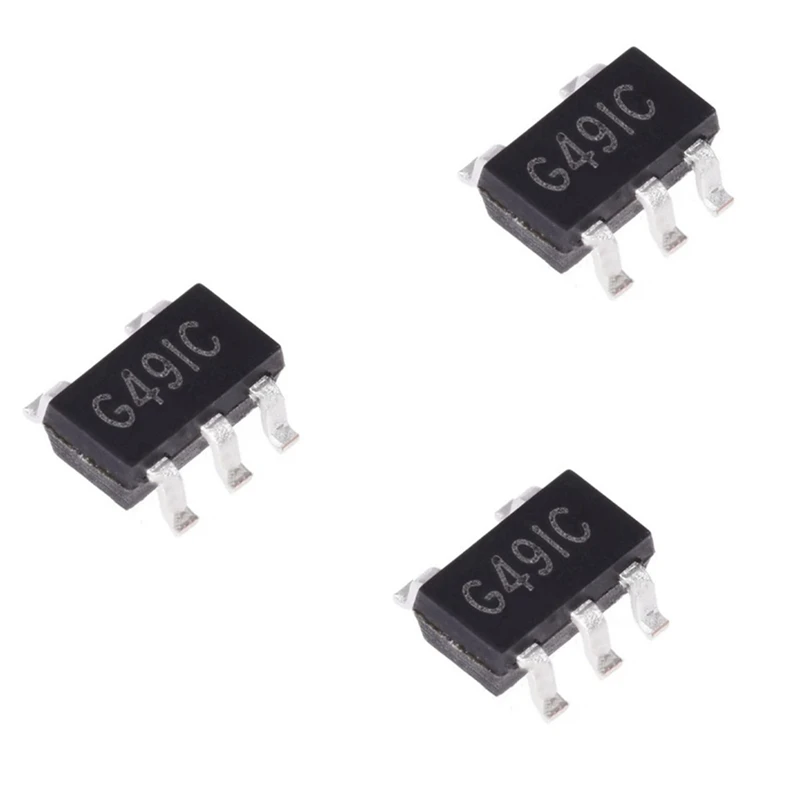 2025 New-3X 1.8V Patch SOT23-5 Pin Tube G49 G49IC HJ Voltage Domain Chip For IC S9 L3+ Hashboard Voltage Regulator Chip