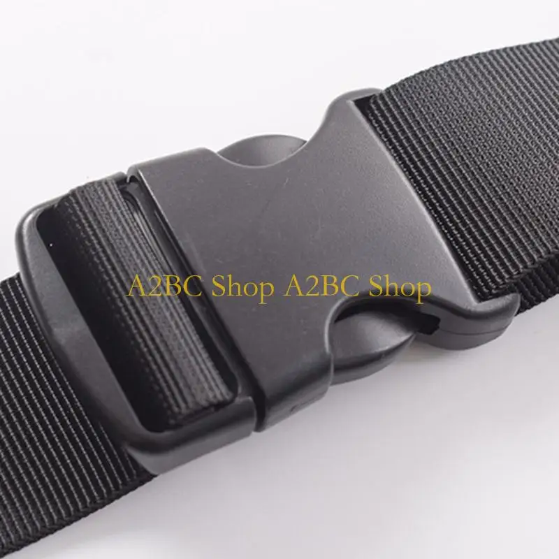 

A2BC Motorcycle Rear Seats Passenger Grip Passenger Waist Belt Safety Belt with Adjustable Straps 130cm for Children & Elders