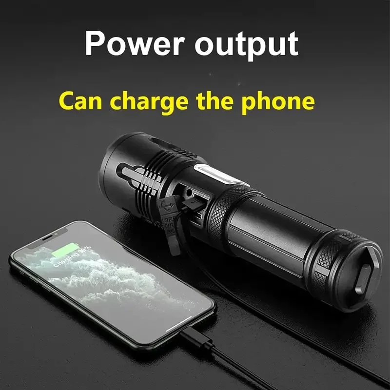 Super XHP120 Powerful Led Flashlight @Chris.Hikes.USA Equipment 6