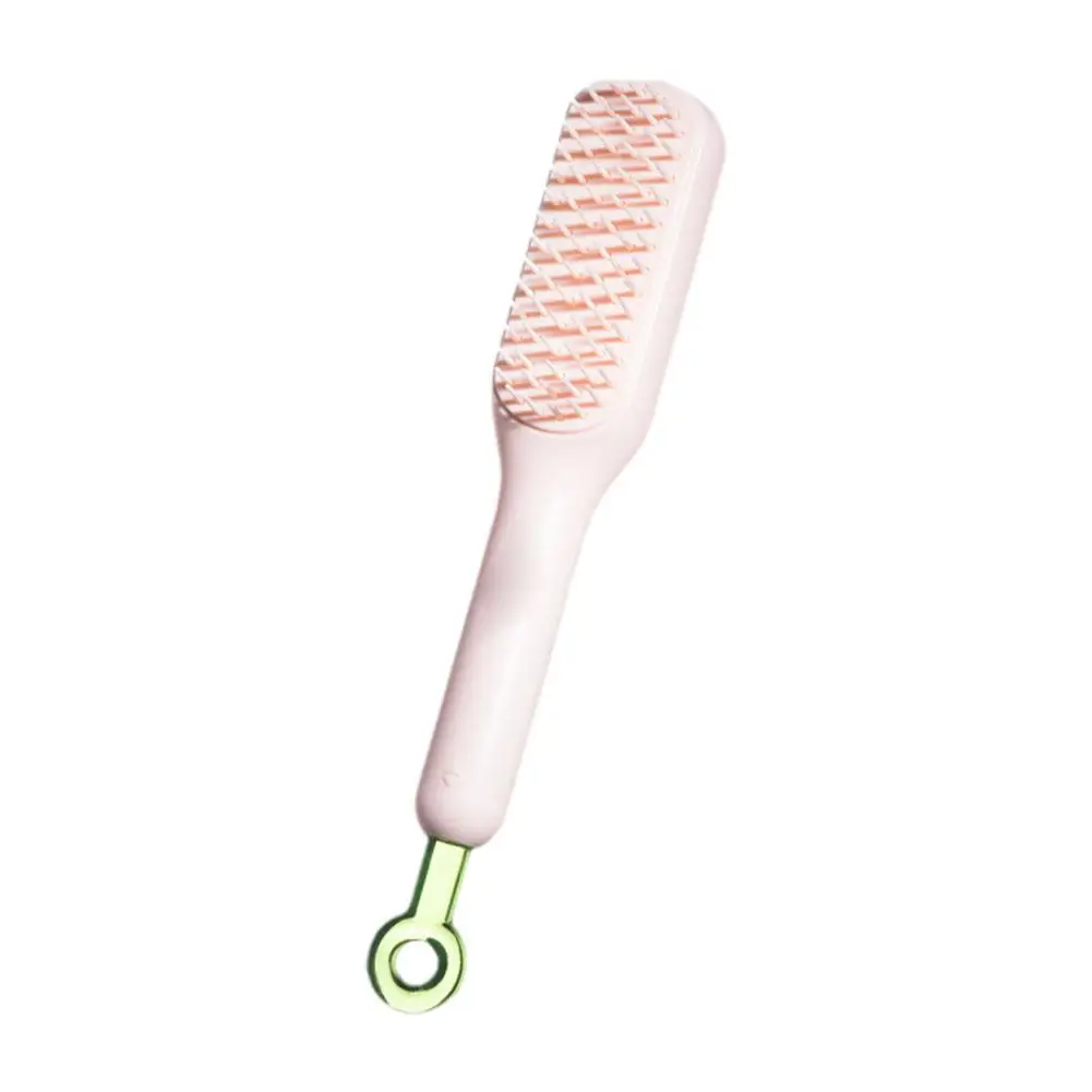 Self Cleaning Self Cleaning Hair Comb Gift Smoothing Massage Brush ABS Magic Anti-static Retractable Hair Comb R0S3