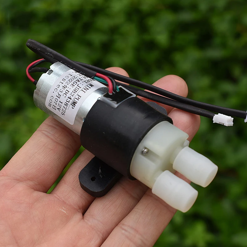 

Моторный насос Micro 370, 12 В постоянного тока, самовсасывающий мембранный водяной насос с датчиком расхода для диспенсера для воды/машины для кипячения чая