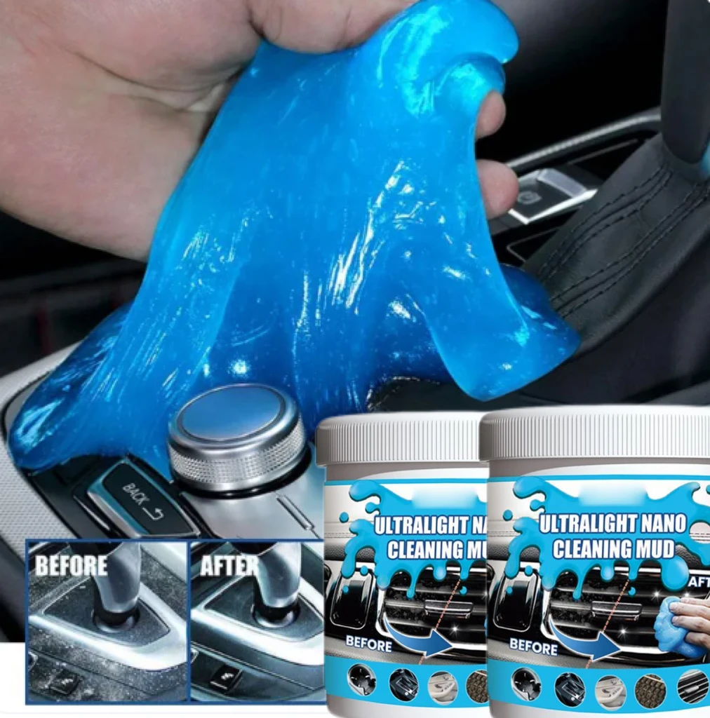 70g Multifunctional Remove Dust Car Air-conditioning Air Outlets Center Console Keyboard Gaps Car Ultralight Nano Cleaning Mud