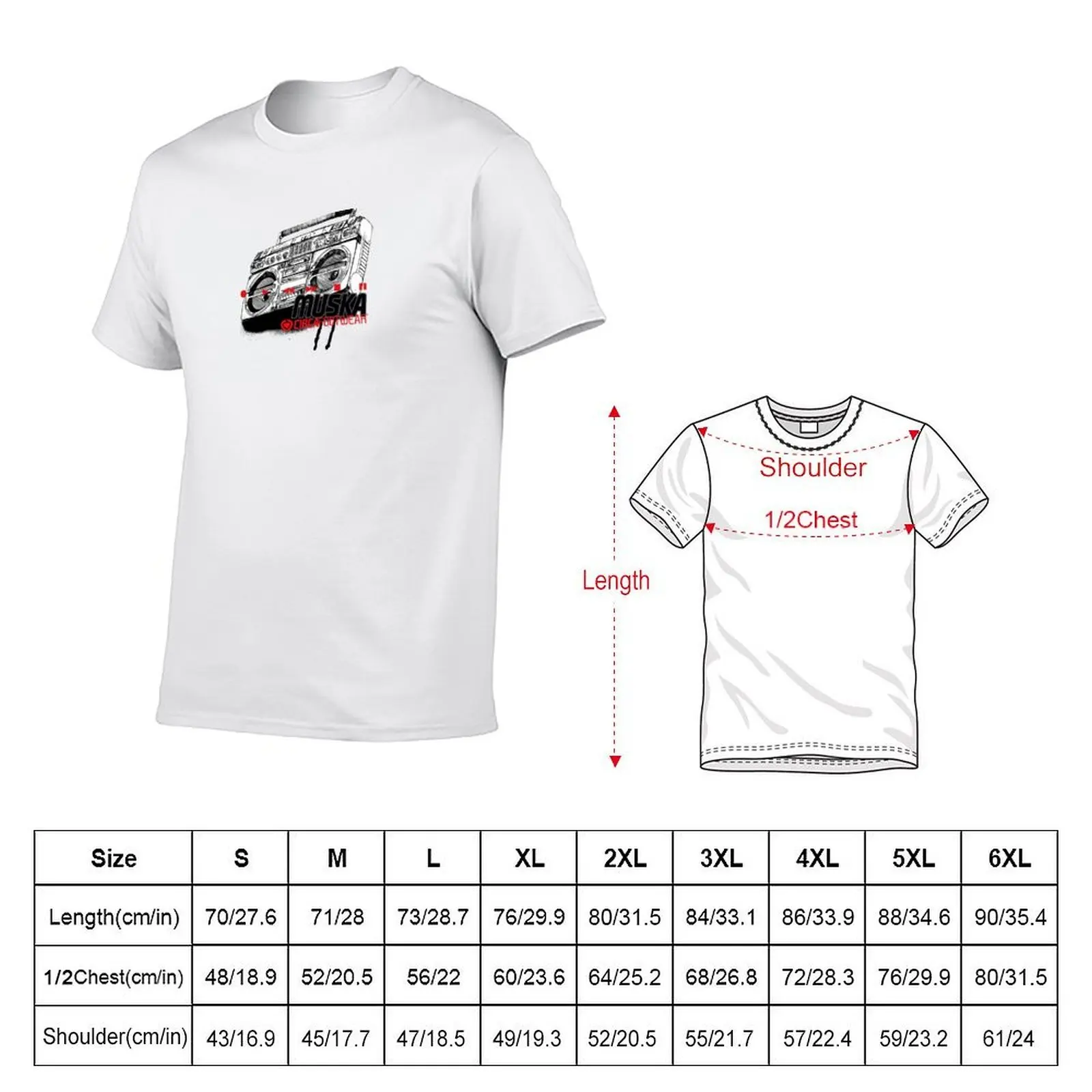 Retro circa footwear muska T-Shirt tshirts personalised cotton graphic tees tshirts for men