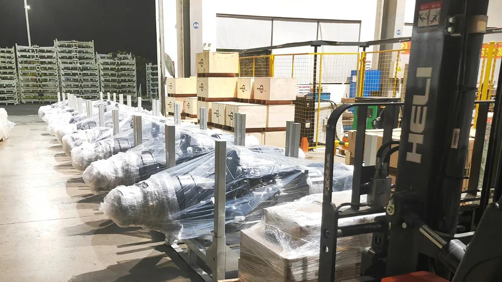 Brogen 300kw 4000 دورة في الدقيقة 9000Nm محوري التدفق محرك السيارة الكهربائية E-axle OEM ODM نموذج جديد منخفض السرعة التجارية EV 13T #5