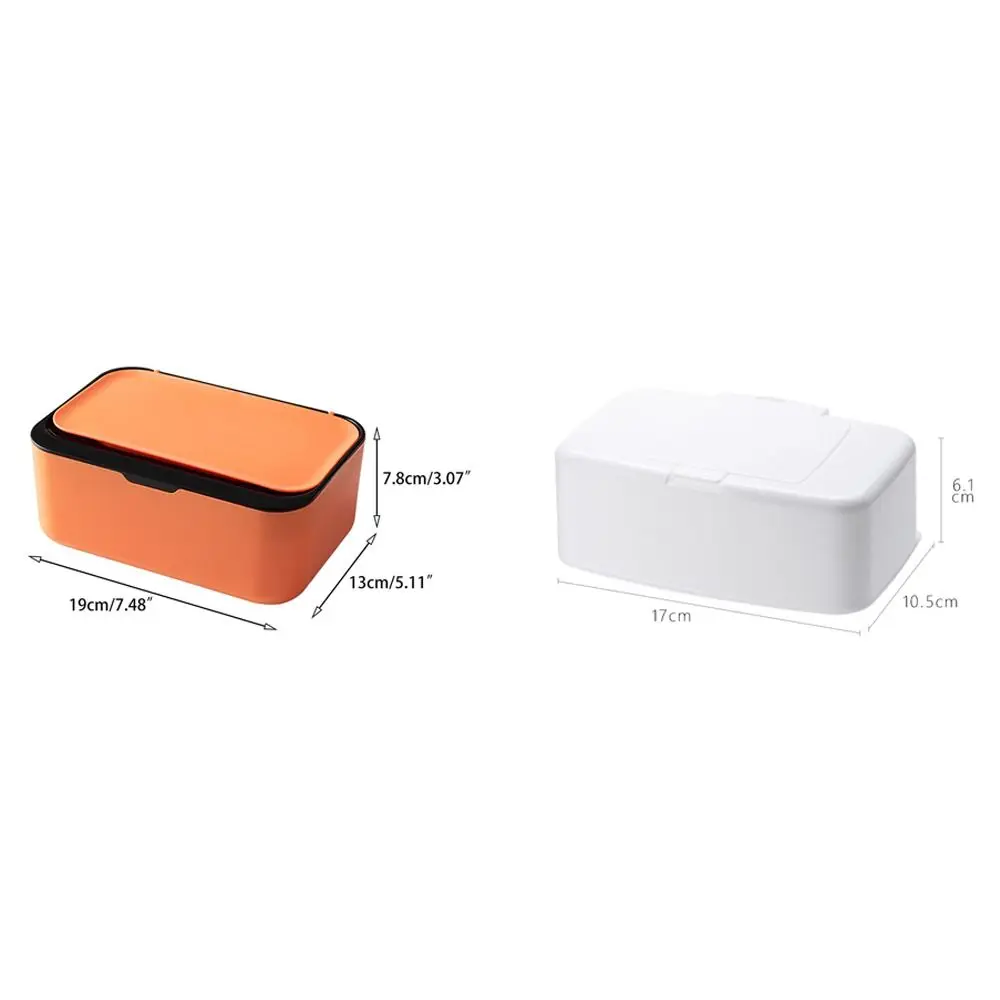 Wet Tissue Box With Lid Wipe Dispenser Portable Wipes Napkin Storage Box Holder