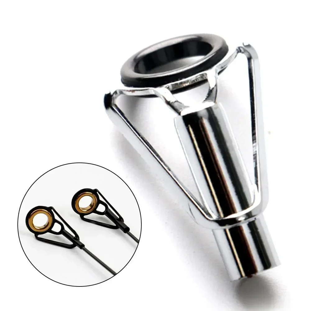 5pcs/set fishing Rod Tip Top Guide Ring For Spinning Casting Rods Repair Building Pole Eye Line Ring Frame Pesca fishings tools - view 2
