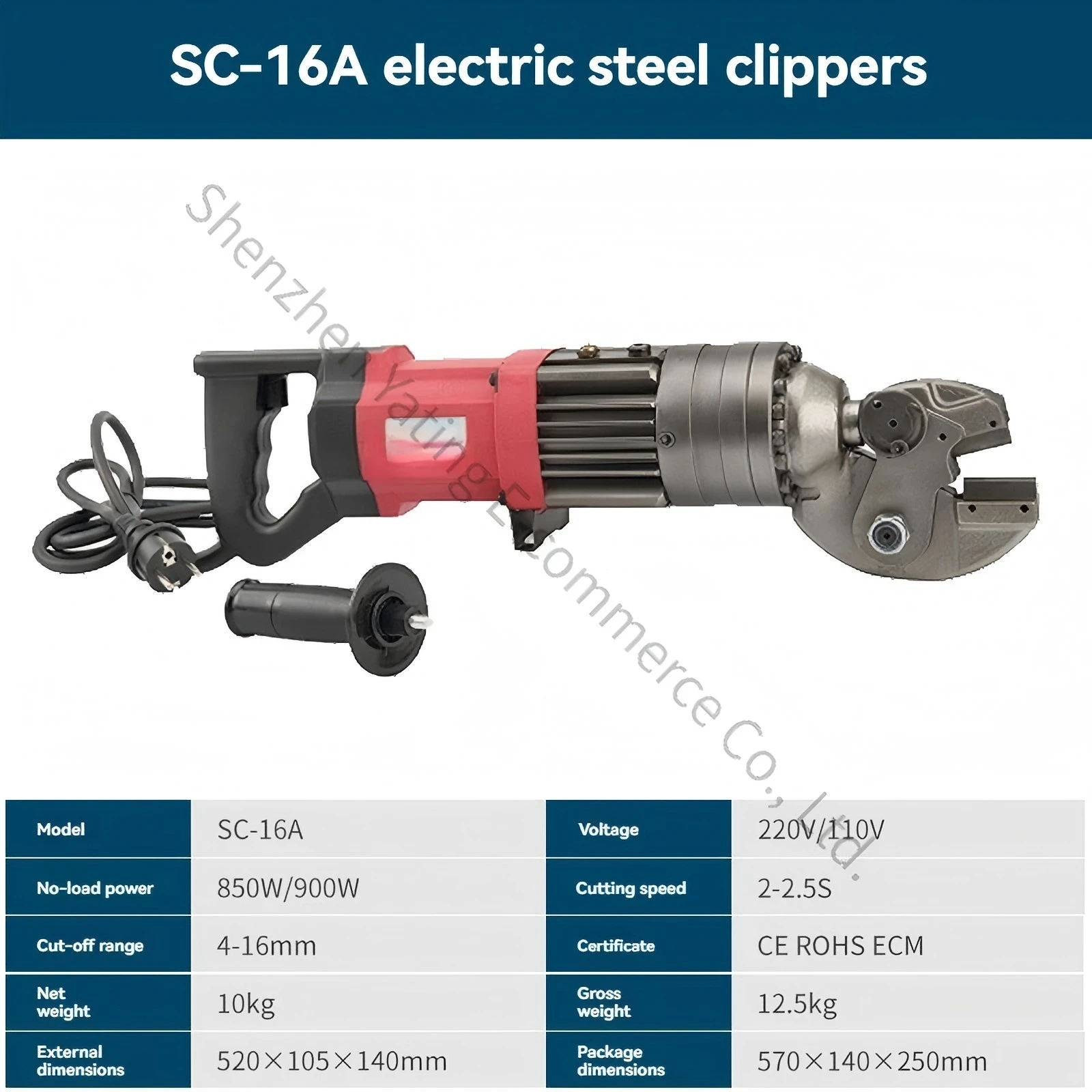 New Electric Rebar Scissors Hydraulic Cutting Machine Hydraulic Cutting Machine Rebar Cutting Pliers