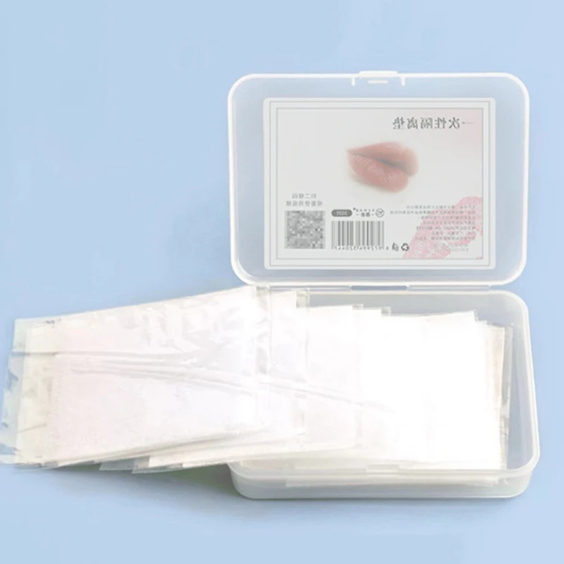 Tattoo Isolation Pad for Microblading, Tatuagem, Lip, Tatuagem, Lip, Descartável, Protetora, Filme, Maquiagem Permanente, Acessório, 30 Pcs, 40Pcs