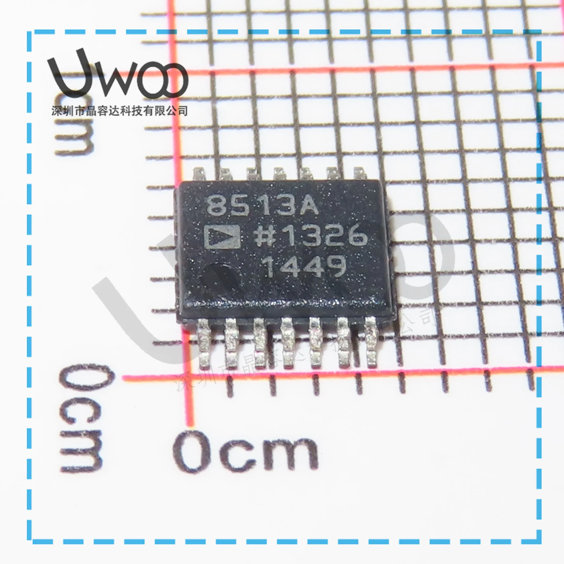 100%Original New   AD8513ARUZ AD8513  8513A  TSSOP-14    AD8513ARZ AD8513A AD8513  SOIC-14