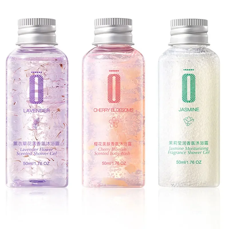 Lavender Shower Gel Jasmine Cherry Blossoms Petal Moisturizing Whitening Elegant Fragrance Oil Control Bodycare