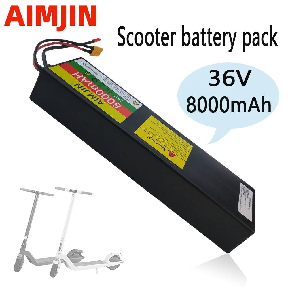 

10S3P 18650 Lithium-Ion Battery Pack 36V 8000mAH, Suitable for KUGOO S1/S2/S3 Electric Scooters