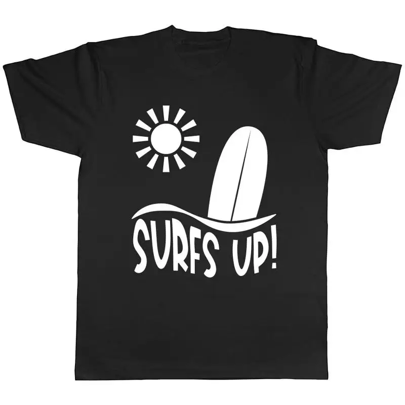 

Surfs Up Mens Womens Ladies T-Shirt Tee