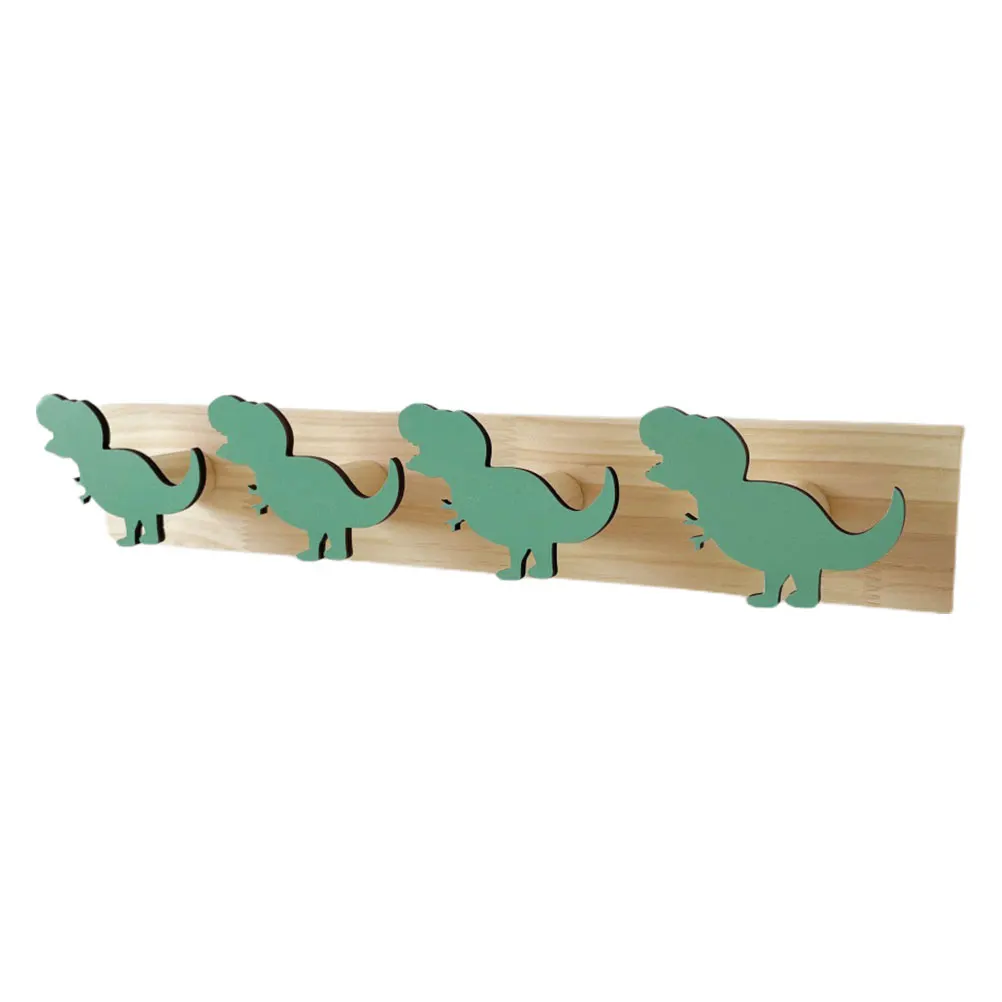 

Nordic Style Hook Home Storage Hooks Multifunction Wooden Coat and Shoe Rack Office