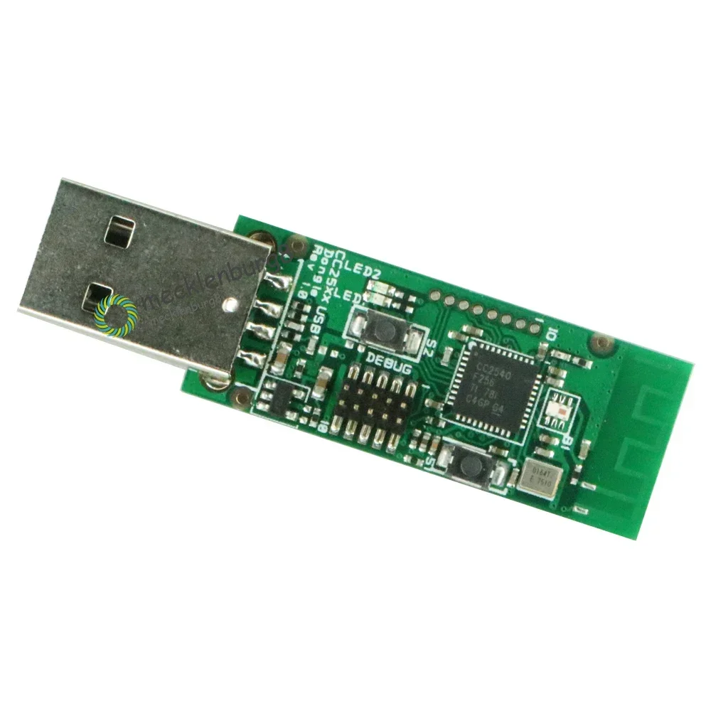 Bluetooth 4.0 BLE CC2540 USB Protocol Analysis BTool Packet Analyzer Board Debug Pin 1 Mbps Module