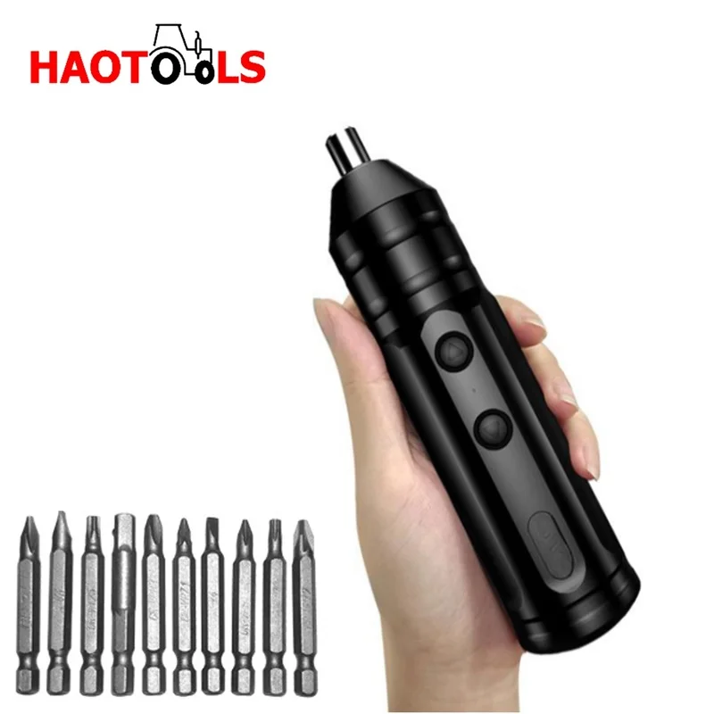 Small Electric Screwdriver Household Installation And Maintenance Screwdriver 2000 mAh Lithium Battery Cordless Screwdriver